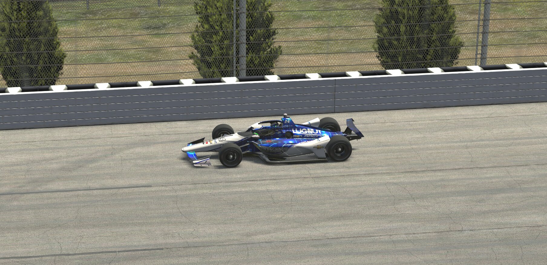 Cory Clark IndyCar at Pocono